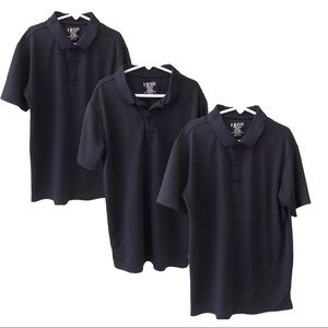 IZOD Boys 3 Navy Blue POLO SHIRT Large 14 16